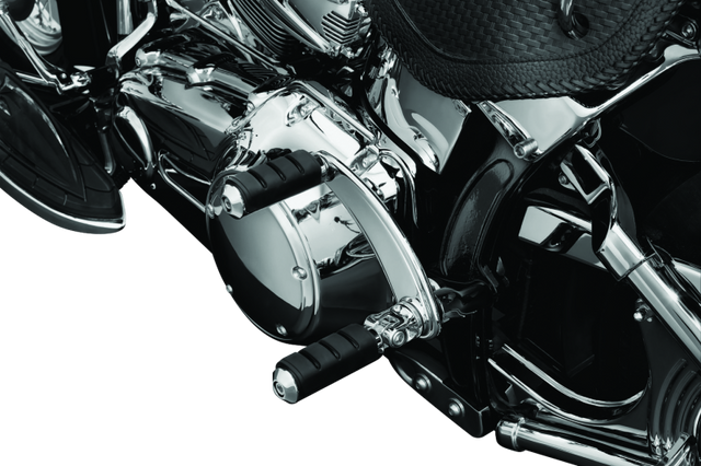 Kuryakyn Trident Small With Male Mount Adapters Chrome Kuryakyn Footpegs  AXOPROS