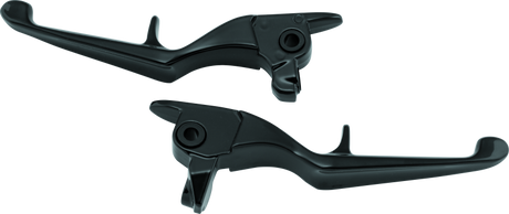 Kuryakyn Trigger Lever Set 17-Up Touring Gloss Black Kuryakyn Levers  AXOPROS