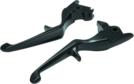 Kuryakyn Trigger Levers 14-16 Touring Gloss Black Kuryakyn Levers  AXOPROS