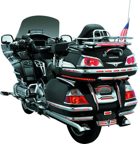 Kuryakyn Trunk Keyhole Trim 01-17 GL1800 Chrome Kuryakyn Exterior Trim  AXOPROS