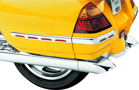 Kuryakyn Turndown Exhaust Extensions 01-17 Honda GL1800 Chrome Kuryakyn Powersports Exhausts  AXOPROS