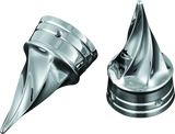 Kuryakyn Twisted Axle Caps Chrome Kuryakyn Hardware - Singles  AXOPROS