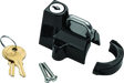 Kuryakyn Universal Helmet Lock 7/8-1-1/4 Black Kuryakyn Helmets and Accessories  AXOPROS