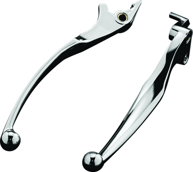 Kuryakyn Wide Style Levers For Honda Chrome Kuryakyn Levers  AXOPROS