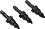Kuryakyn Windshield Mount Spikes 1/4-20X5/8in 96-13 FLH Touring Black Kuryakyn Hardware Kits - Other  AXOPROS