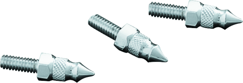 Kuryakyn Windshield Mount Spikes 1/4-20X5/8in 96-13 Touring Chrome Kuryakyn Hardware Kits - Other  AXOPROS