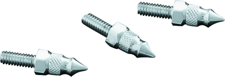 Kuryakyn Windshield Mount Spikes 1/4-20X5/8in 96-13 Touring Chrome Kuryakyn Hardware Kits - Other  AXOPROS