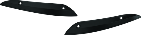 Kuryakyn Windshield Side Trims Gloss Black Kuryakyn Exterior Trim  AXOPROS