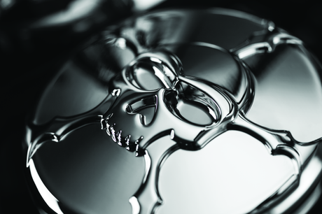 Kuryakyn Zombie Gas Cap Vented Chrome Kuryakyn Fuel Caps  AXOPROS