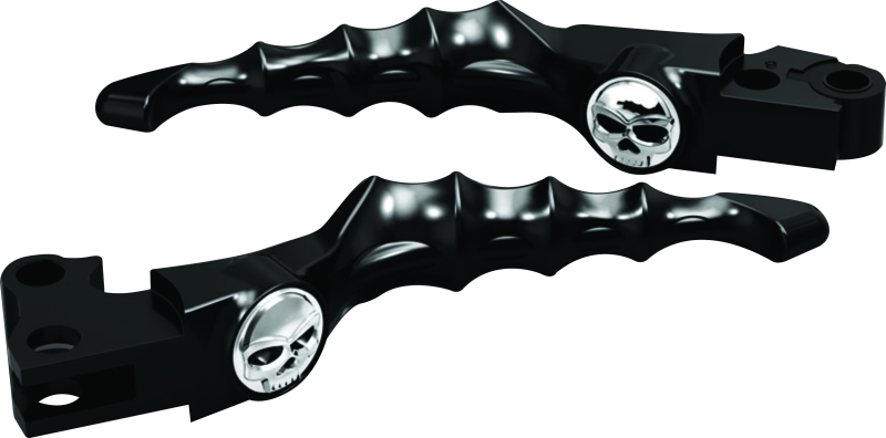 Kuryakyn Zombie Levers 08-13 Touring Cable Gloss Black Kuryakyn Levers  AXOPROS
