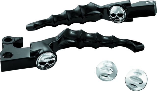 Kuryakyn Zombie Levers 08-13 Touring Cable Gloss Black Kuryakyn Levers  AXOPROS