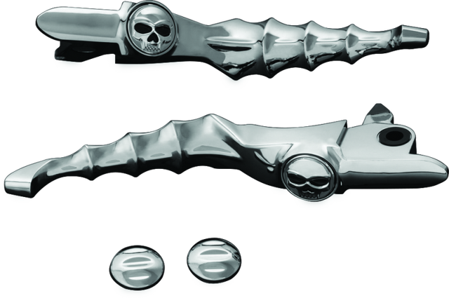 Kuryakyn Zombie Levers 14-16 Touring Chrome Kuryakyn Levers  AXOPROS