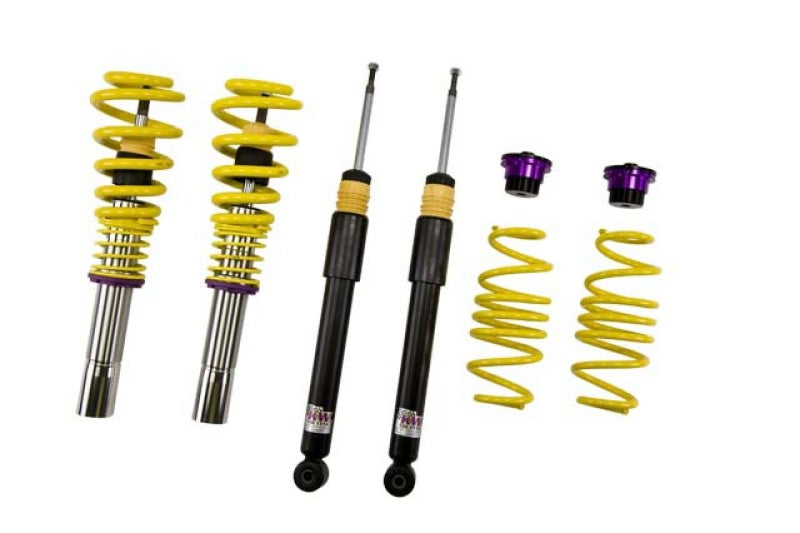 KW Coilover Kit V1 Audi A4 S4 (8K/B8) w/o electronic dampening controlSedan FWD + Quattro KW Coilovers  AXOPROS