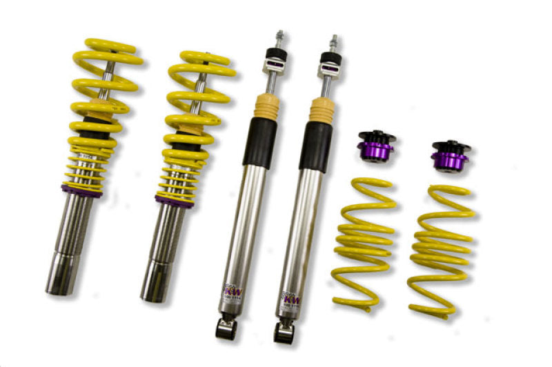 KW Coilover Kit V3 Audi A4 S4 (8K/B8) w/o electronic dampening controlSedan FWD + Quattro KW Coilovers  AXOPROS