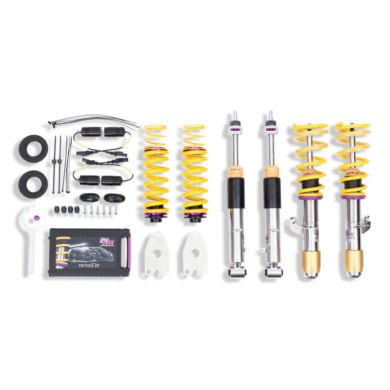 KW V3 Coilover w/ Cancellation Kit 15 BMW F80/F82 M3/M4 KW Coilovers  AXOPROS