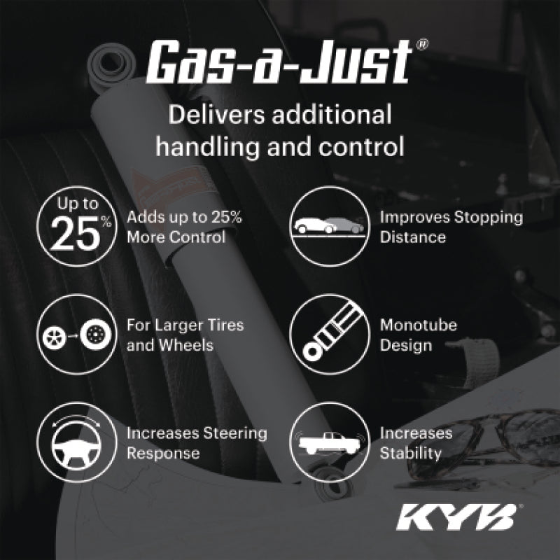 KYB 03-09 Toyota 4Runner (Exc. X-Reas, Adj Susp.) Gas-A-Just Shock - Rear KYB Shocks and Struts  AXOPROS