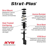 KYB 2017 Subaru Forester Strut-Plus Assembly - Rear KYB Shocks and Struts  AXOPROS