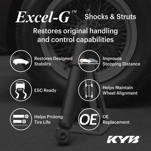 KYB Shocks & Struts Excel-G Front CHEVROLET Silverado C and R - Series 1/2 Ton (2WD) 1999-07 GMC Sie KYB Shocks and Struts  AXOPROS