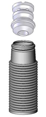 KYB Shocks & Struts Strut Boots Front HYUNDAI Excel 1990-94 HYUNDAI Scoupe 1991-95 MITSUBISHI Precis KYB Boots  AXOPROS