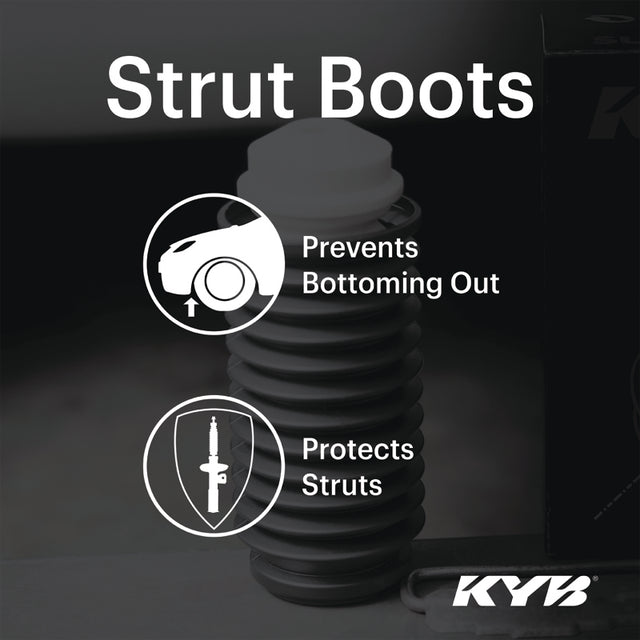 KYB Shocks & Struts Strut Boots Front HYUNDAI Excel 1990-94 HYUNDAI Scoupe 1991-95 MITSUBISHI Precis KYB Boots  AXOPROS