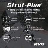 KYB Shocks & Struts Strut Plus Front Left 10-13 Toyota Highlander KYB Shock & Spring Kits  AXOPROS