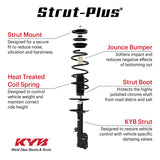 KYB Shocks & Struts Strut Plus Front Left Honda Pilot 2009-2015 KYB Shock & Spring Kits  AXOPROS