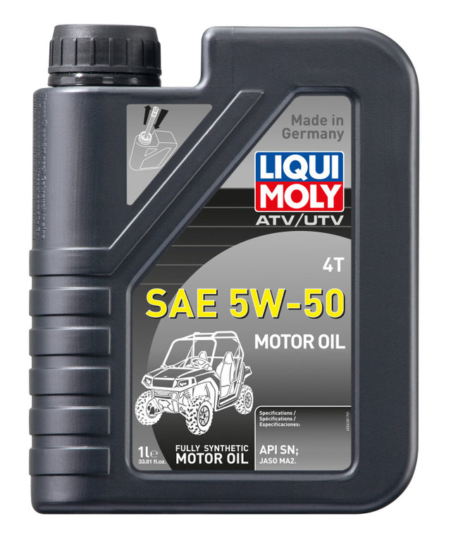 LIQUI MOLY 1L ATV 4T Motor Oil SAE 5W50 LIQUI MOLY Motor Oils  AXOPROS