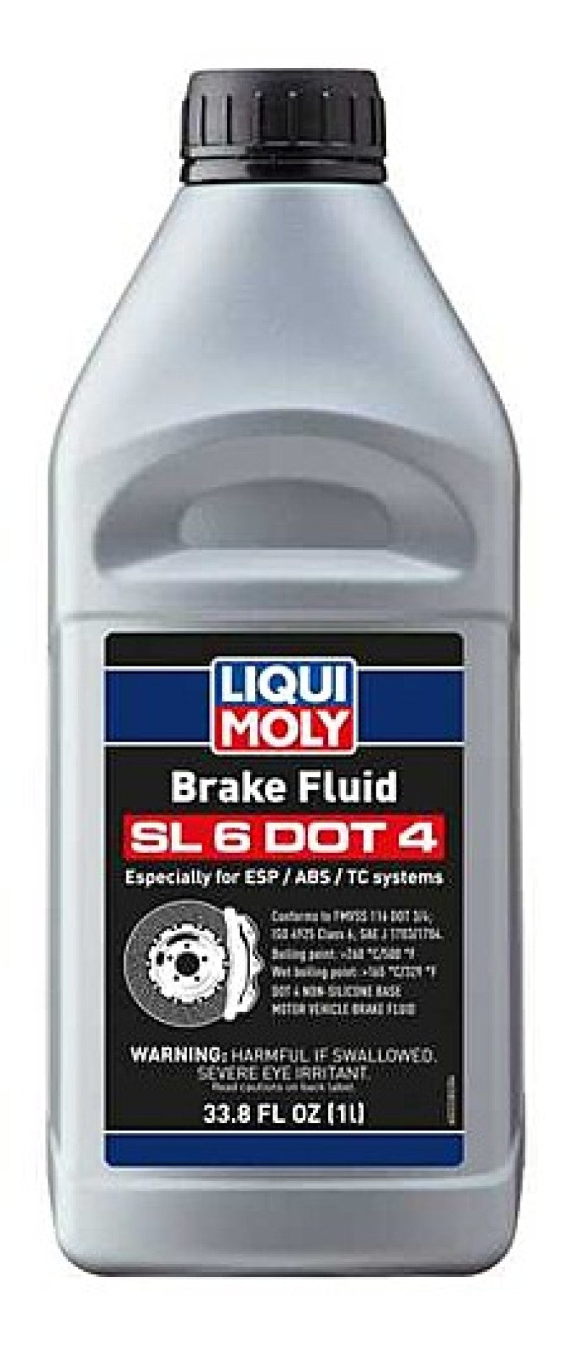 LIQUI MOLY 1L Brake Fluid SL6 DOT 4 LIQUI MOLY Brake Fluid  AXOPROS