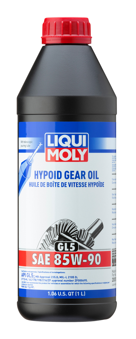 LIQUI MOLY 1L Hypoid Gear Oil (GL5) SAE 85W90 LIQUI MOLY Gear Oils  AXOPROS