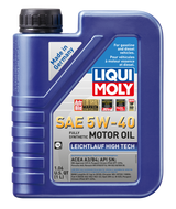 LIQUI MOLY 1L Leichtlauf (Low Friction) High Tech Motor Oil SAE 5W40 LIQUI MOLY Motor Oils  AXOPROS