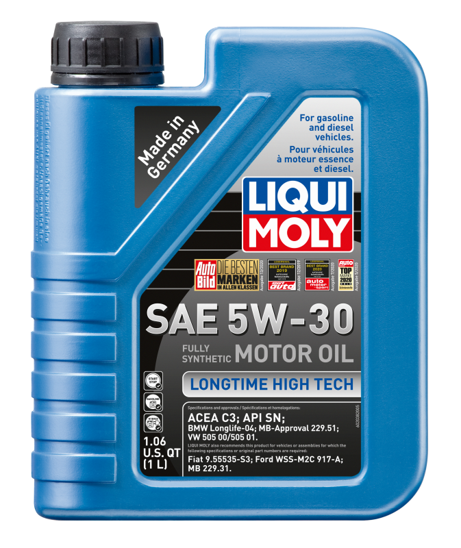 LIQUI MOLY 1L Longtime High Tech Motor Oil SAE 5W30 LIQUI MOLY Motor Oils  AXOPROS