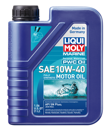 LIQUI MOLY 1L Marine PWC Motor Oil SAE 10W40 LIQUI MOLY Motor Oils  AXOPROS