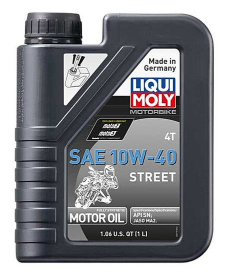 LIQUI MOLY 1L Motorbike 4T SAE 10W40 Street LIQUI MOLY Motor Oils  AXOPROS