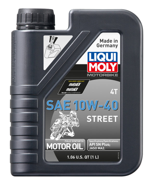 LIQUI MOLY 1L Motorbike 4T SAE 10W40 Street LIQUI MOLY Motor Oils  AXOPROS