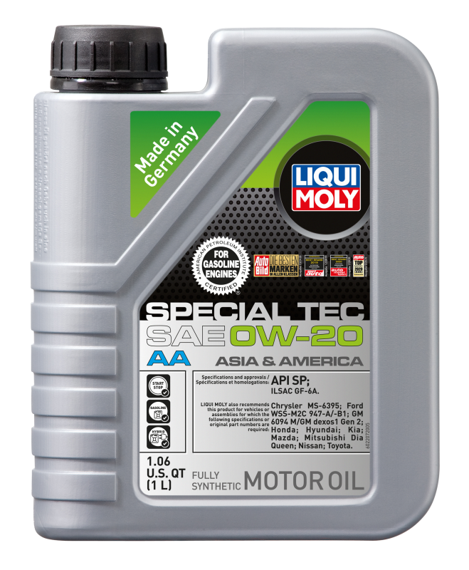 LIQUI MOLY 1L Special Tec AA Motor Oil SAE 0W20 LIQUI MOLY Motor Oils  AXOPROS