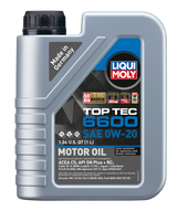 LIQUI MOLY 1L Top Tec 6600 Motor Oil SAE 0W20 LIQUI MOLY Motor Oils  AXOPROS