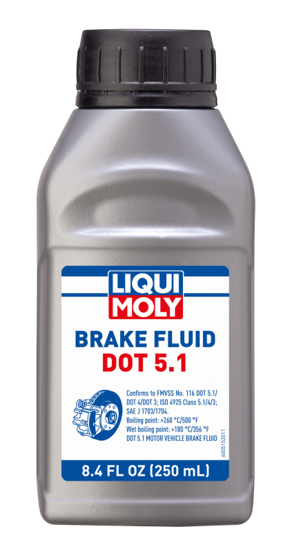 LIQUI MOLY 250mL Brake Fluid DOT 5.1 LIQUI MOLY Brake Fluid  AXOPROS