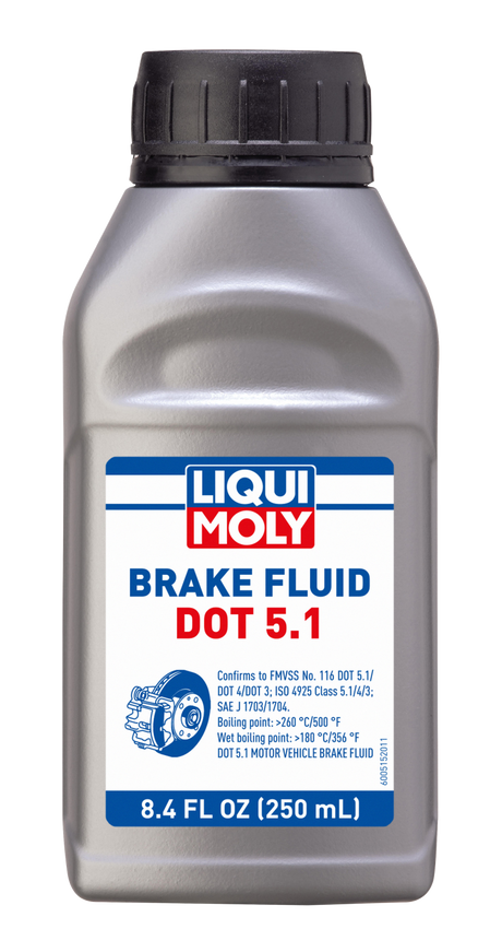 LIQUI MOLY 250mL Brake Fluid DOT 5.1 LIQUI MOLY Brake Fluid  AXOPROS
