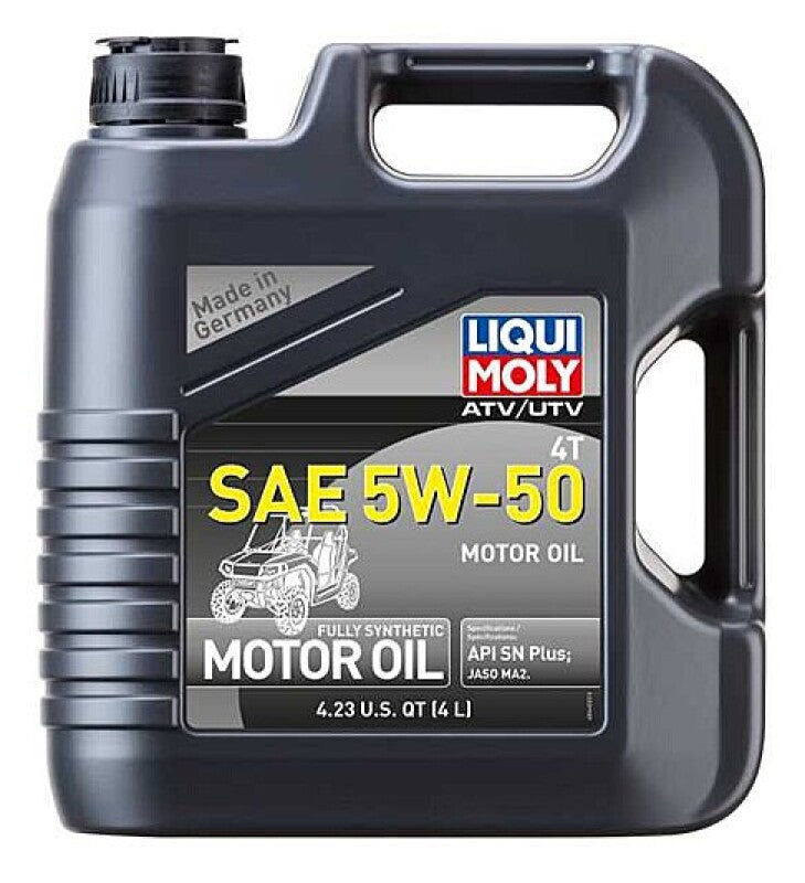LIQUI MOLY 4L ATV 4T Motor Oil SAE 5W50 LIQUI MOLY Motor Oils  AXOPROS