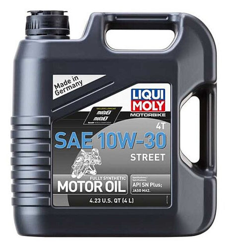 LIQUI MOLY 4L Motorbike 4T SAE 10W30 Street LIQUI MOLY Motor Oils  AXOPROS