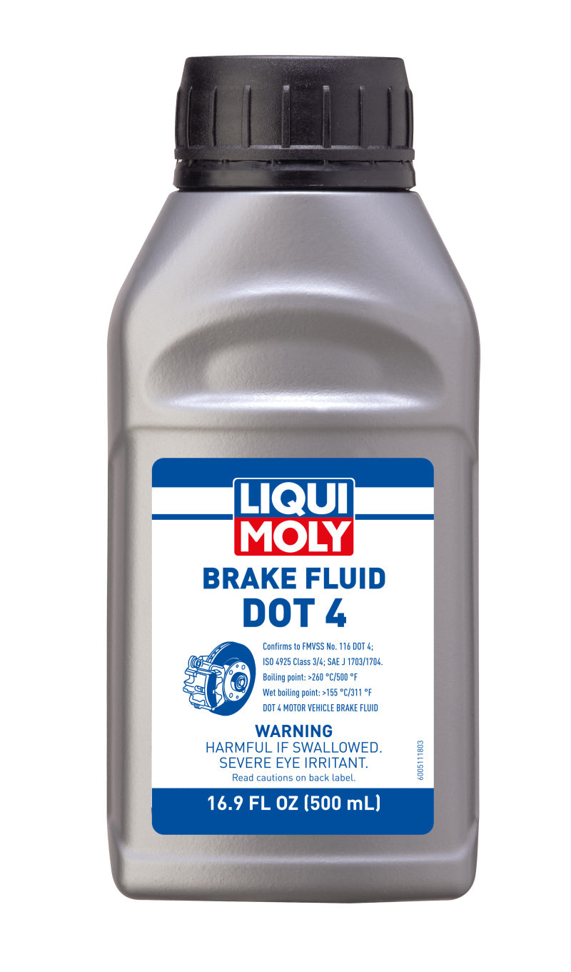 LIQUI MOLY 500mL Brake Fluid DOT 4 LIQUI MOLY Brake Fluid  AXOPROS
