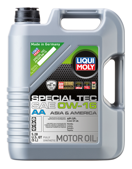 LIQUI MOLY 5L Special Tec AA Motor Oil SAE 0W16 LIQUI MOLY Motor Oils  AXOPROS