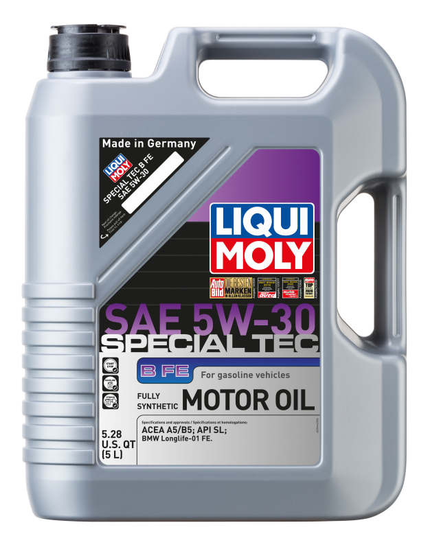 LIQUI MOLY 5L Special Tec B FE Motor Oil SAE 5W30 LIQUI MOLY Motor Oils  AXOPROS