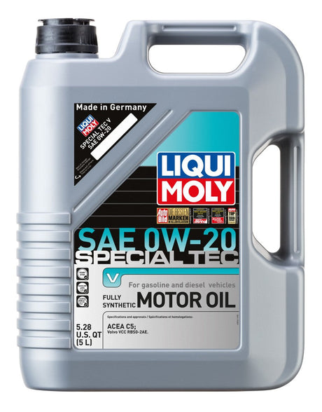 LIQUI MOLY 5L Special Tec V Motor Oil SAE 0W20 LIQUI MOLY Motor Oils  AXOPROS