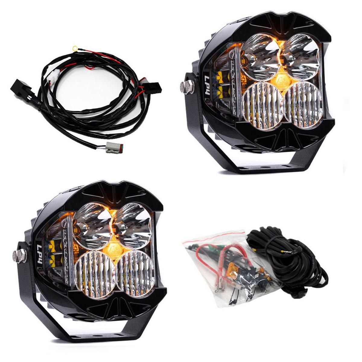 LP4 Pro LED Auxiliary Light Pod Pair Baja Designs Auxiliary Light  AXOPROS