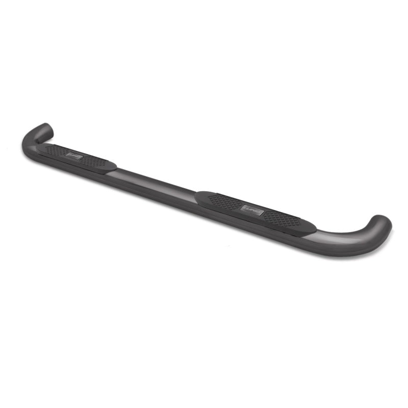 Lund 03-09 Dodge Ram 2500 Quad Cab 4in. Oval Curved Steel Nerf Bars - Black LUND Nerf Bars  AXOPROS
