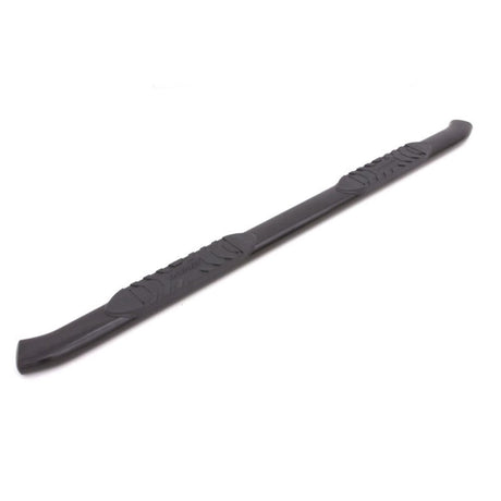 Lund 03-09 Dodge Ram 2500 Quad Cab 4in. Oval Curved Steel Nerf Bars - Black LUND Nerf Bars  AXOPROS