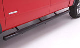 Lund 05-23 Nissan Frontier Crew Cab 4in. Oval Straight Steel Nerf Bars - Black LUND Nerf Bars  AXOPROS