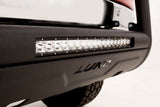 Lund 07-17 Chevy Silverado 1500 Bull Bar w/Light & Wiring - Black LUND Bull Bars  AXOPROS
