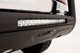 Lund 07-17 Chevy Silverado 1500 Bull Bar w/Light & Wiring - Black LUND Bull Bars  AXOPROS